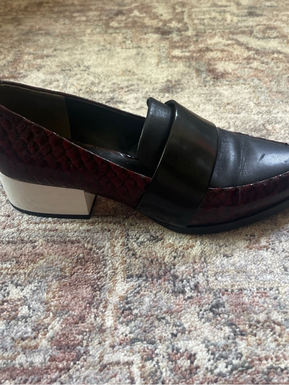 3.1 Phillip Lim Leather Loafers - Picture 8 of 9